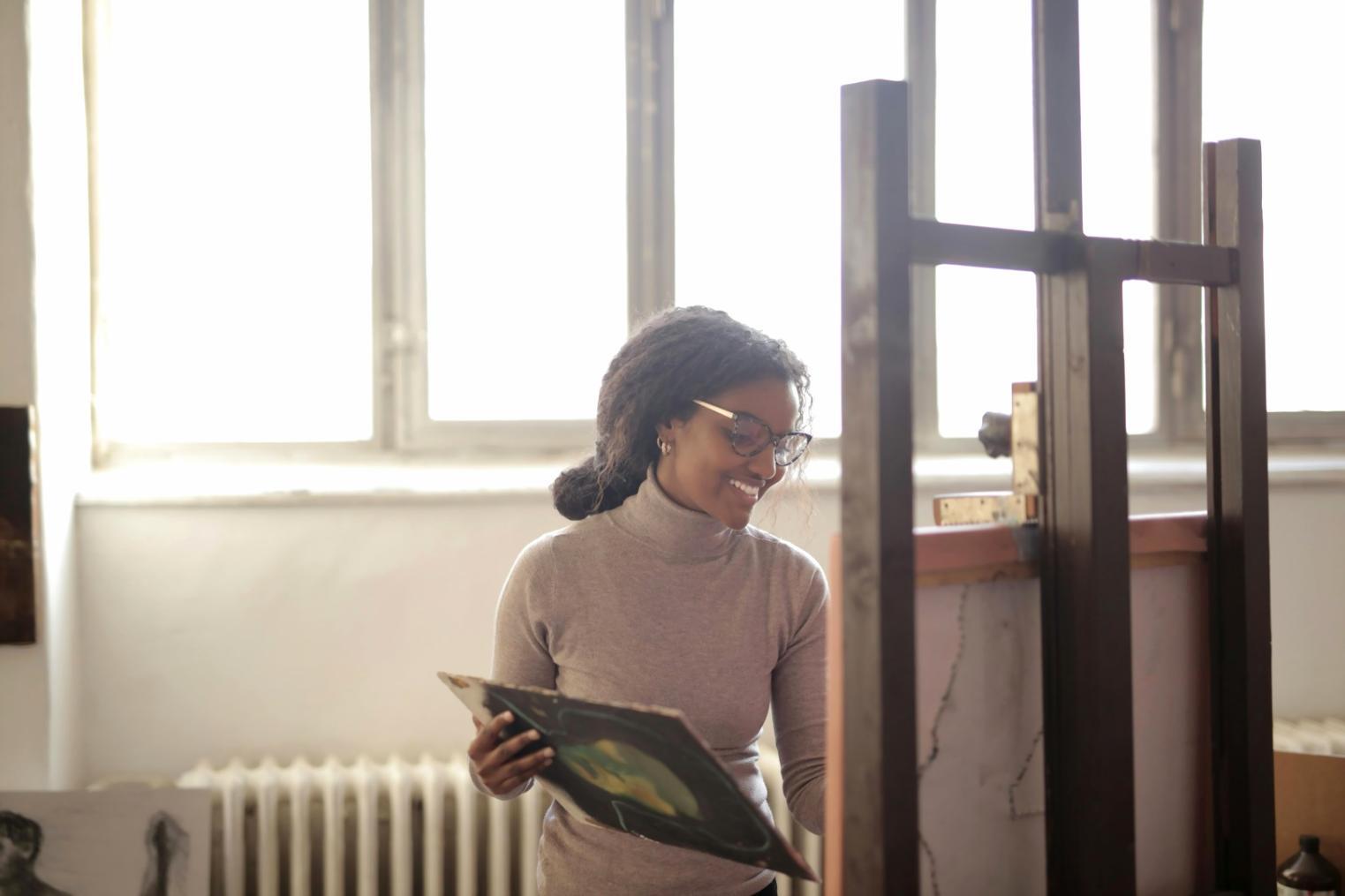 Exemple de création d'un personnage fantasy en cours de réalisation